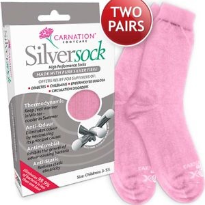 Silversock Children Pink Twopack