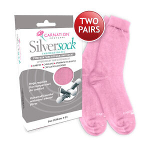 Silversock Twopack Pink Large