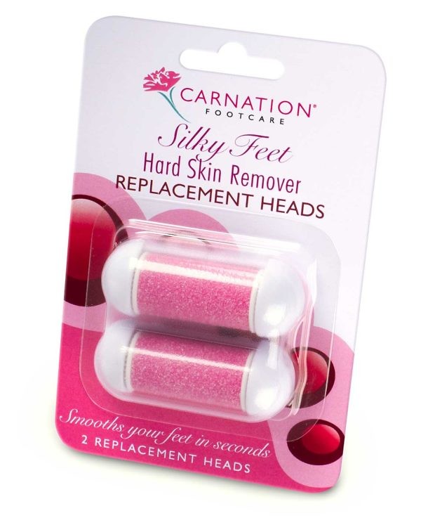Carnation Silky Feet Hard Skin-Remover Replacement Heads